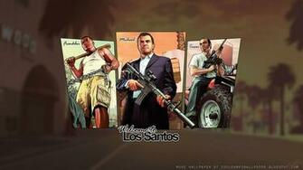 Gta V Artwork Wallpaper Cool Games