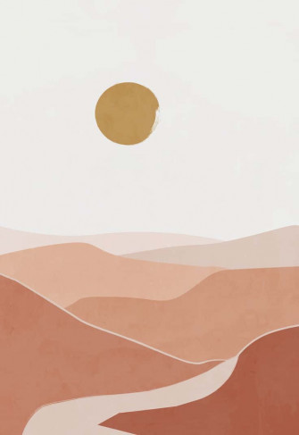 Exploring The Bohemian Aesthetic With Abstract Art Wallpaper