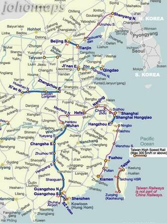 China Rail Map Mobile Wallpaper Johomaps