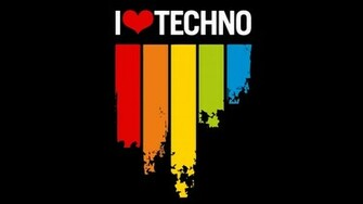 Love Techno Forever Desktop Wallpaper