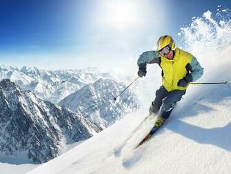 Ski Mountain Wallpaper
