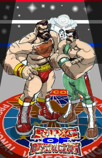 Zangief Vs Haggar By Sketcheebizniz