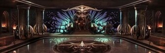 Shao Kahn S Throne Room By Atomhawk