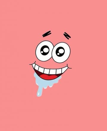 Patrick Star Derpy Face iPad Case Skin By Valivaly99
