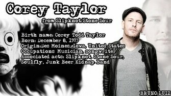 Corey Taylor From Slipknot Stone Sour By Brunoluizdepaula On