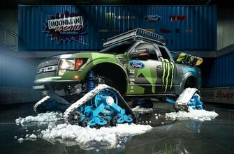 Ken Block Ford F Raptortrax Wallpaper Wide Or HD Cars