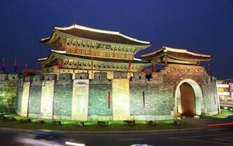 South Korean Tourist Scenic Desktop Wallpaper Travel