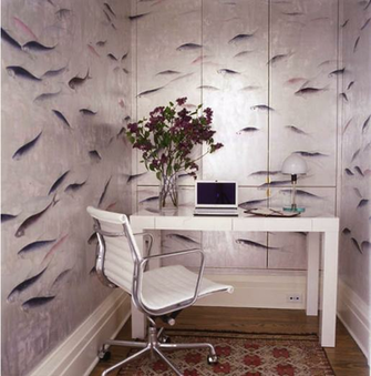 Image Via Elledecor Sarastory De Gournay