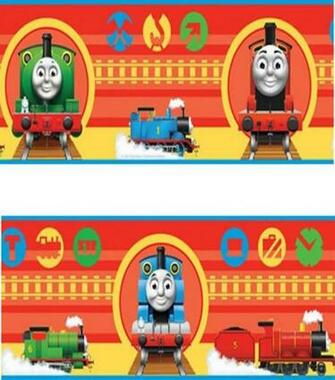 Children S Rooms Thomas The Tank Engine Wallpaper Border