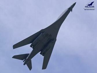 1b Lancer Usaf B Bomber Also Known As The Bone Seen With