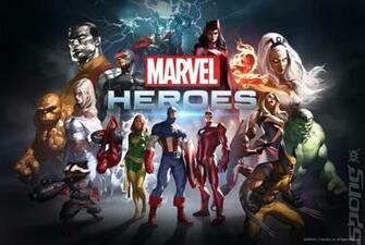 Artwork Image Marvel Heroes Pc Of