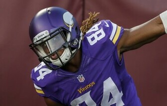 Aug Minneapolis Mn Usa Minnesota Vikings Wide Receiver