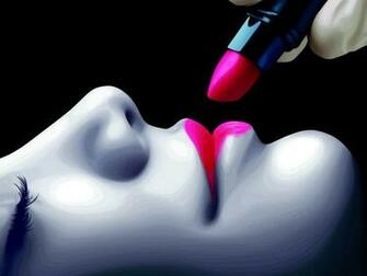 Dimensional 3d Lips Desktop Wallpaper Nr By Striker