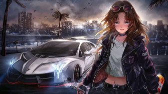 Anime Car Wallpaper