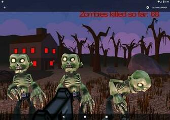 Zombie Invasion Interactive Live Wallpaper For Android