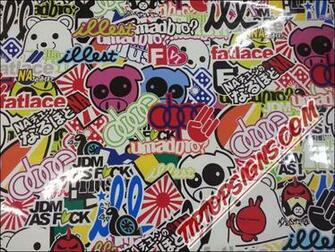 Jdm Sticker Wallpaper Bomb Wrap Vinyl