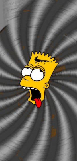 Bart Simpson Nike Wallpaper White Goth Candy