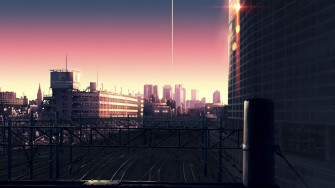 Anime City Wallpaper