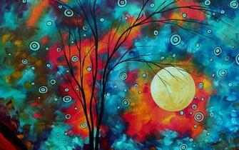 Paintings Desktop Wallpaper Colorful Background
