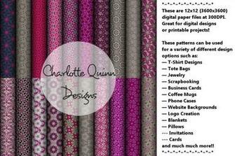 Digital Papers Paper Prints Logo Creation