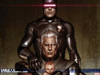 Cable And Cyclops Wallpaper