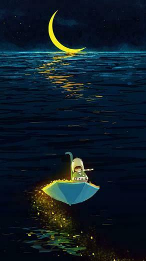 Moon Ship iPhone 5s Wallpaper iPad