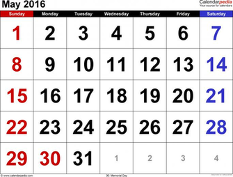 Best May Calendar Printable Template HD Wallpaper S