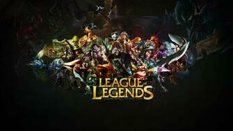 Games Wallpaper League Of Legends Champions Mix
