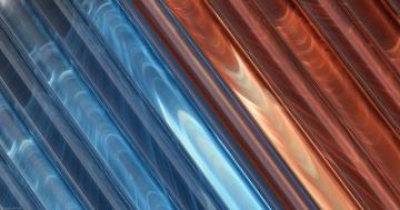 Orange Blue 4d 4k Wallpaper By Transc3dent