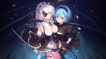 Yorha 2b Nier Automata Rem Re Zero 4k Wallpaper