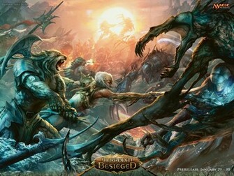 Wallpaper Of The Week Mirrodin Besieged Battle Scene