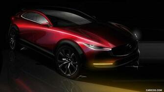 Mazda Cx Design Sketch HD Wallpaper