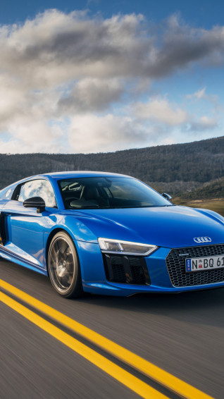 Audi R8 V10 Phone Wallpaper