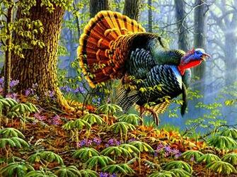 Woodland Inhabitant Wallpaper