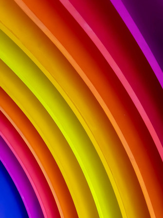 Rainbow Aesthetic Background Wallpaper