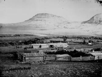Montana Ranch Wallpaper