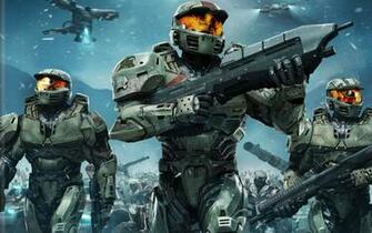 Official Halo Wars Community Site Wallpaper Cover Art