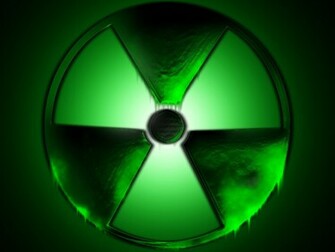 Ve Draw Logo Of Radioactivity With A Strange Different Color And