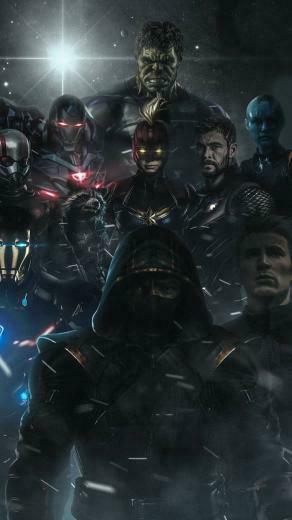 Avengers Endgame Poster Art iPhone Wallpaper Cool Photography