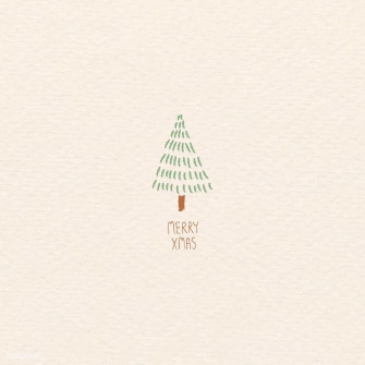 Christmas Elements On Beige Background Vector Premium Image By