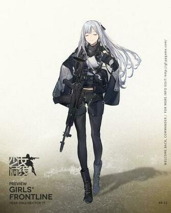 Ak Girls Frontline Zerochan Anime Image Board