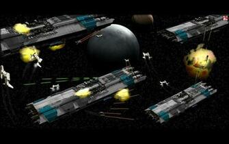 Desktop Wallpaper Space Battle Iwallscreen
