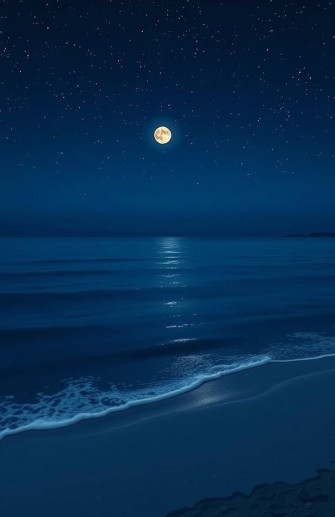 Night Ocean Wallpaper
