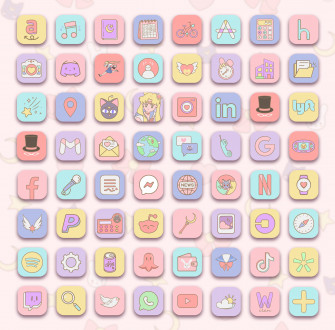 Sailor Moon Aesthetic App Icons Ios Pastel