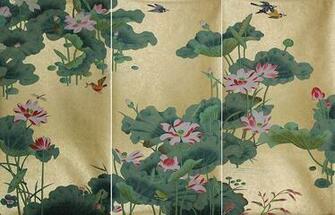 Griffin And Wong Wallpaper Canton Tidal Gold