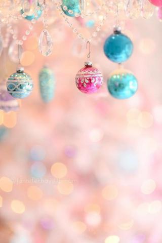 Pastel Christmas Wallpaper On
