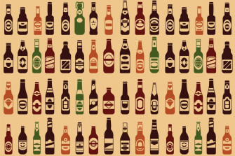 Beer Bottles Wallpaper