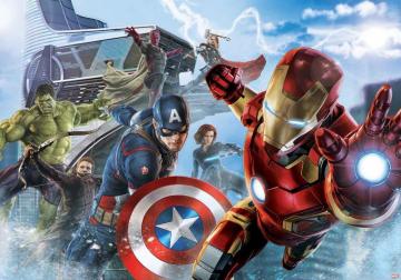 Marvel Avengers Team Wall Paper Mural Buy At Abposters