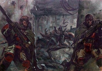 Video Game Warhammer Imperial Gaurd Wallpaper