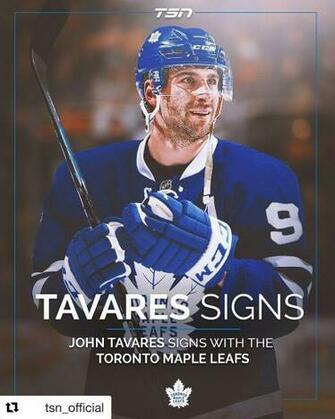 It S Official John Tavares Is Coming Home He A Maple Leaf